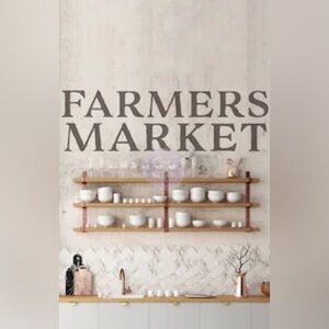 Farmers Market Wall Decal